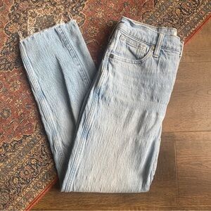Madewell High Rise Stovepipe Jeans – Size 26